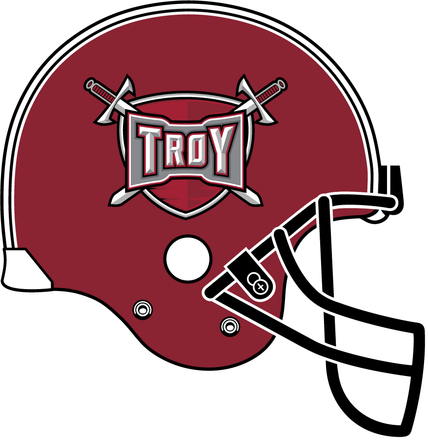 Troy Trojans 2004-2014 Helmet diy iron on heat transfer